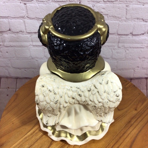 Vintage Jay Import Black Americana Angel Cookie Jar - Picture 11 of 15